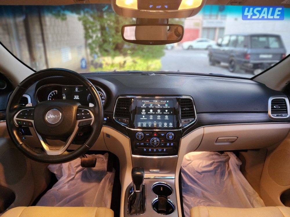 جيب غراند شيروكي ليمتد أعلى مواصفات عداد ١٠٠ ألف موديل ٢٠٢١شرط الفحص7