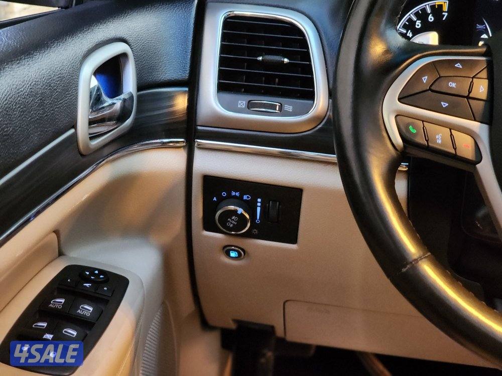 جيب غراند شيروكي ليمتد أعلى مواصفات عداد ١٠٠ ألف موديل ٢٠٢١شرط الفحص13