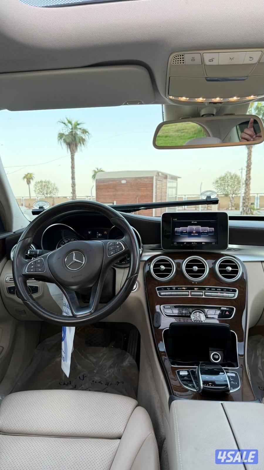 مرسيدس C200 موديل 2015 // عداد قليل5
