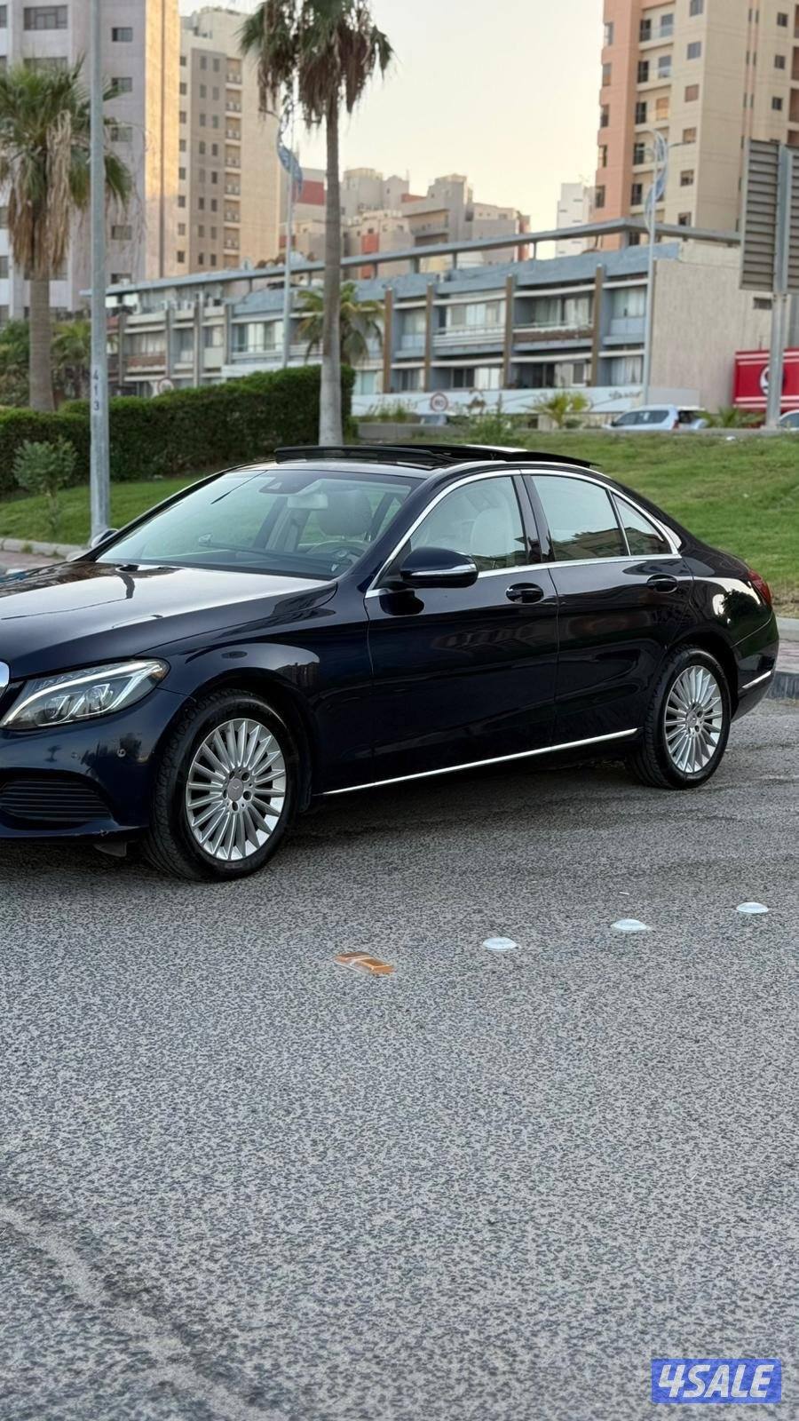 مرسيدس C200 موديل 2015 // عداد قليل6