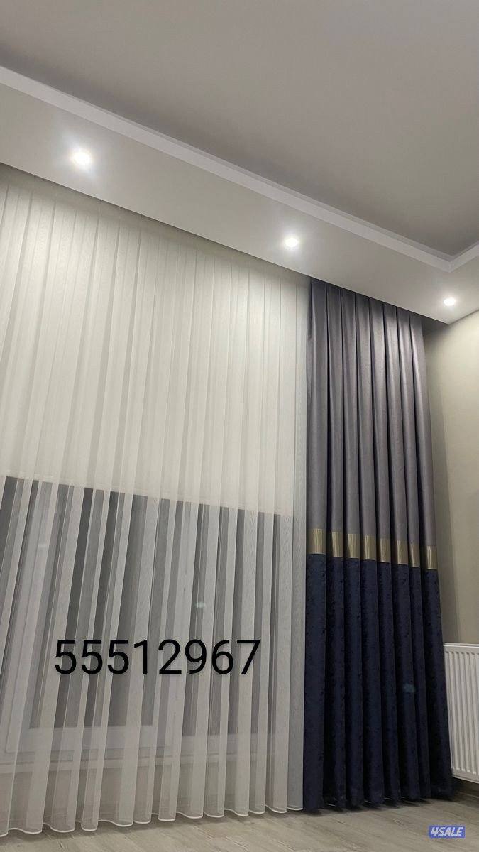 تفصال  وتصميم جميع موديلات الستائر بأحدث الخمات6