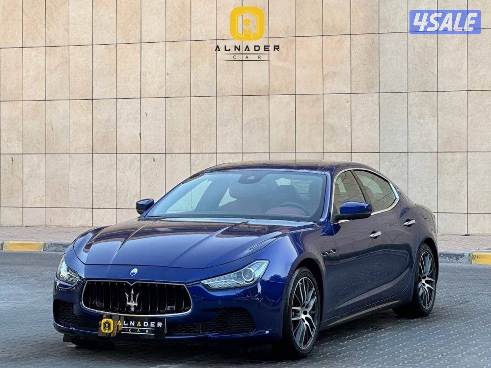 للبيع MASERATI GHIBLI موديل 2017 وارد الزياني0