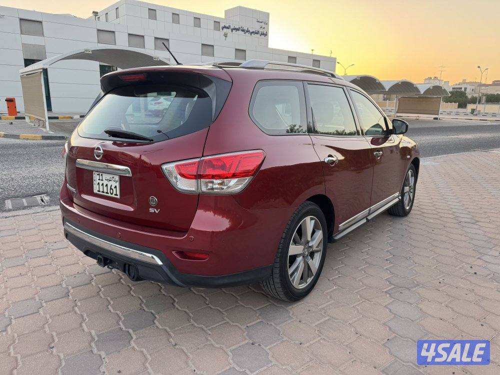 Nissan pathfinder 2014 ماشي 145 الف6