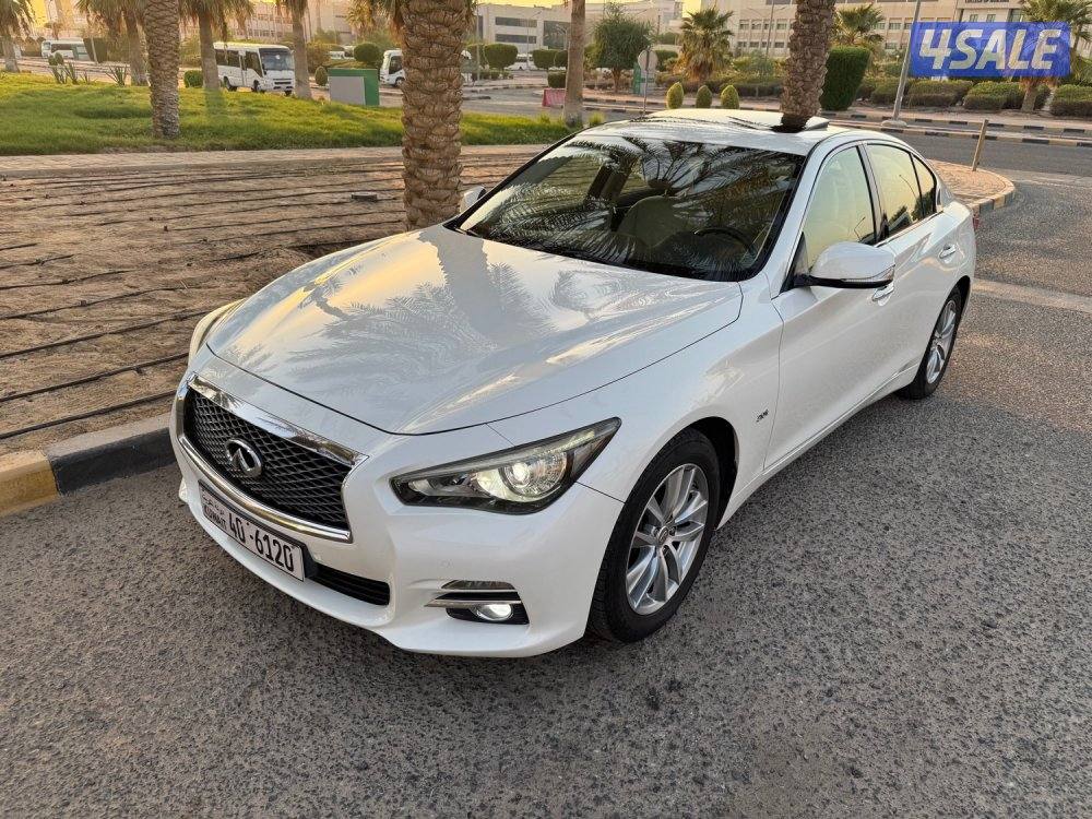 انفنتي Q50 مديل 2016 ماشي 128 نظيف جدا شرط الفحص1