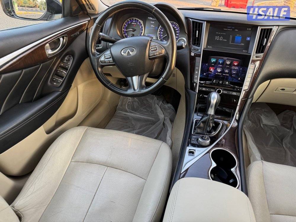 انفنتي Q50 مديل 2016 ماشي 128 نظيف جدا شرط الفحص11