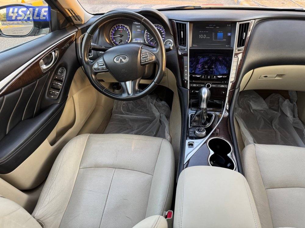 انفنتي Q50 مديل 2016 ماشي 128 نظيف جدا شرط الفحص14