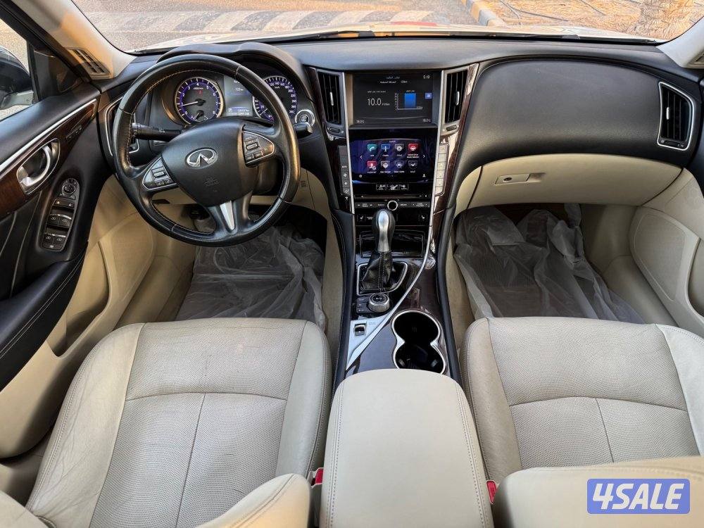 انفنتي Q50 مديل 2016 ماشي 128 نظيف جدا شرط الفحص15