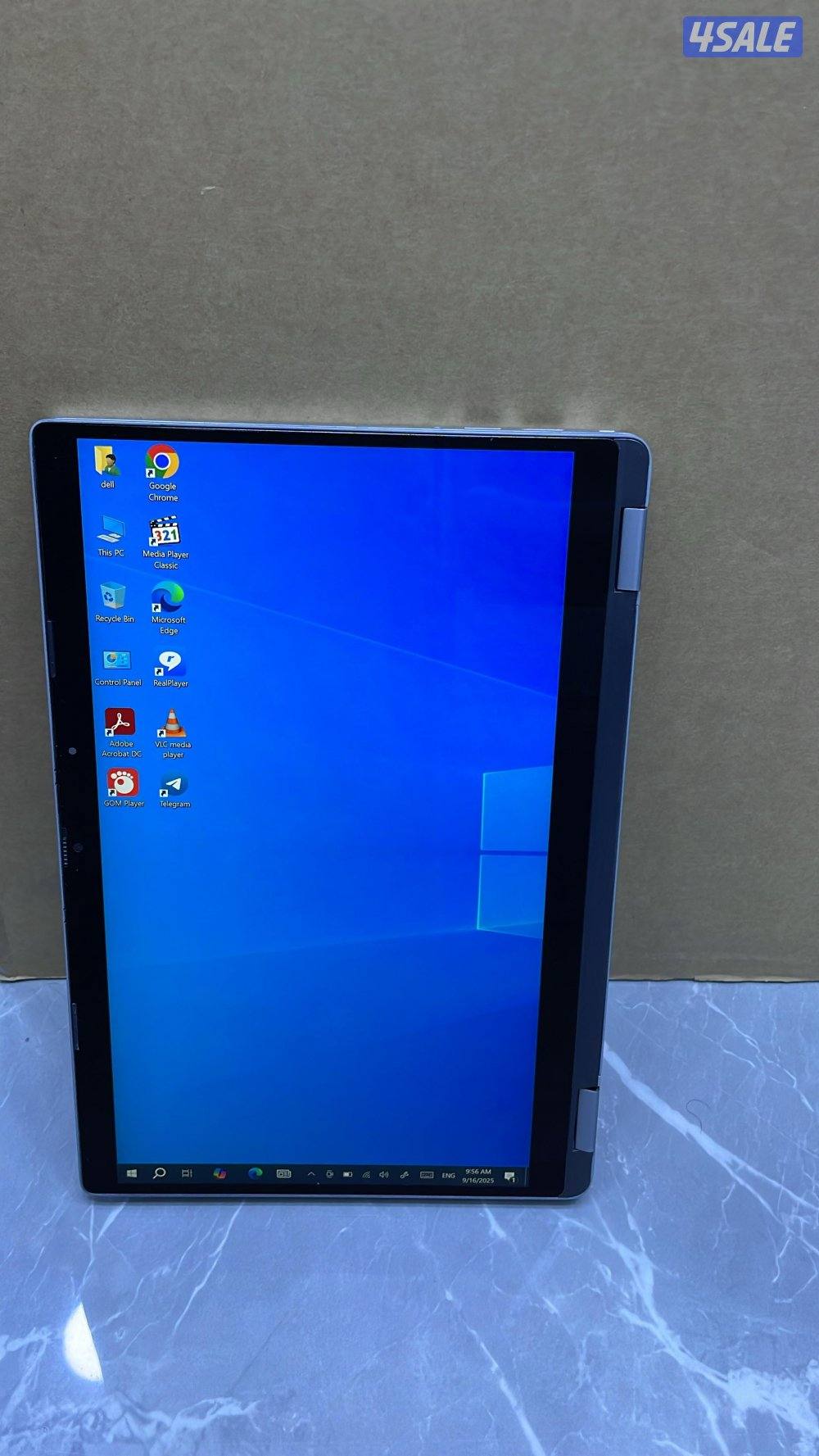 للبيعDELL LATITUDE X360 convertable بحالة ممتازة كالجديد لايطوفك3