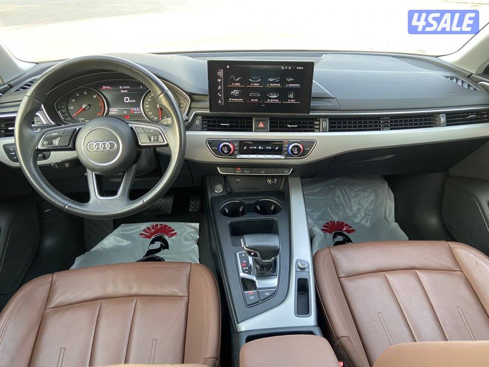 اودي A4_SLINE الشكل الجديد موديل 2020 تحت الكفاله صبغ الوكاله4