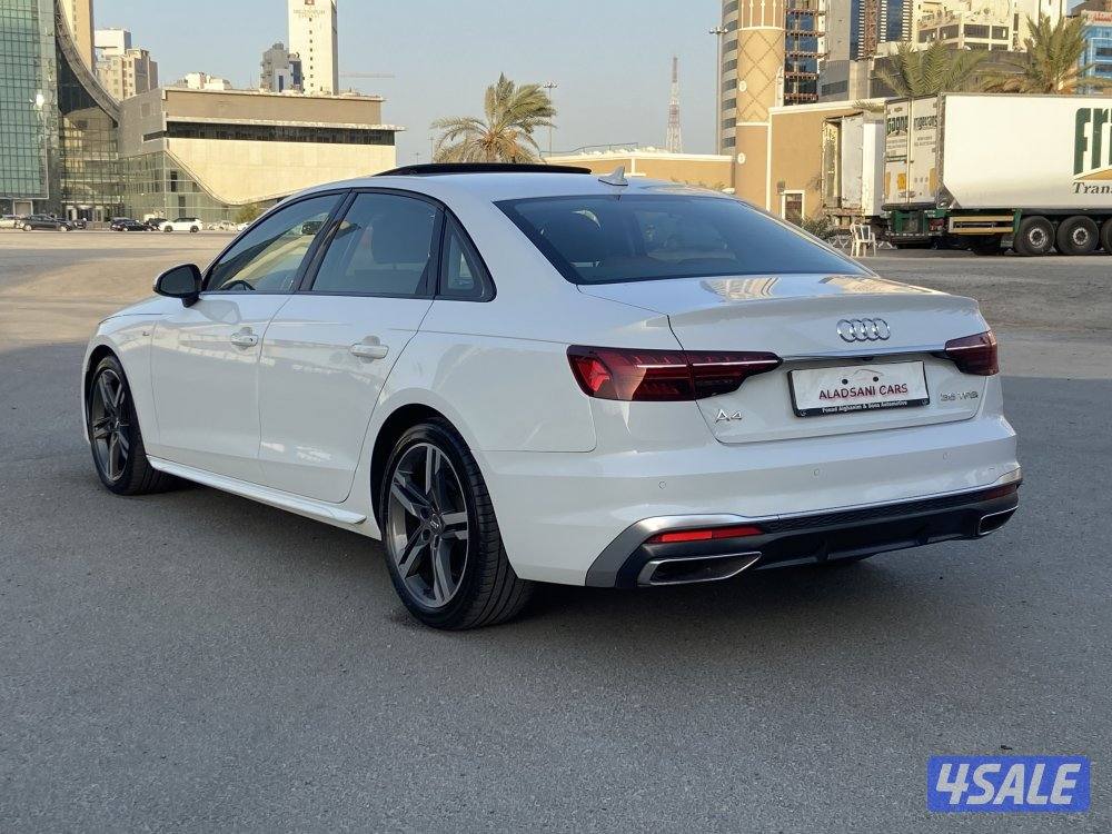اودي A4_SLINE الشكل الجديد موديل 2020 تحت الكفاله صبغ الوكاله3