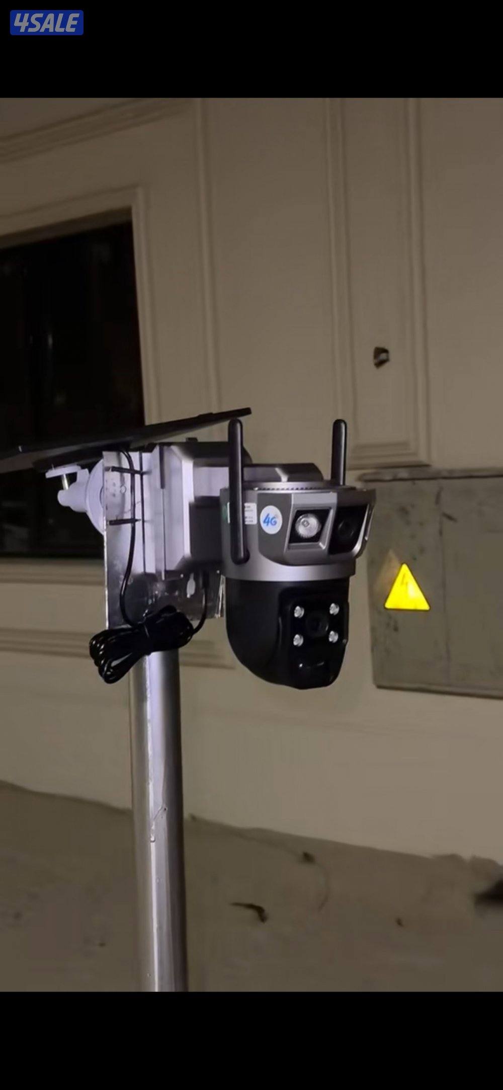 كامره طاقه شمسية تصوير 4K كفاله يوجد توصيل وتركيب وبرمجه6