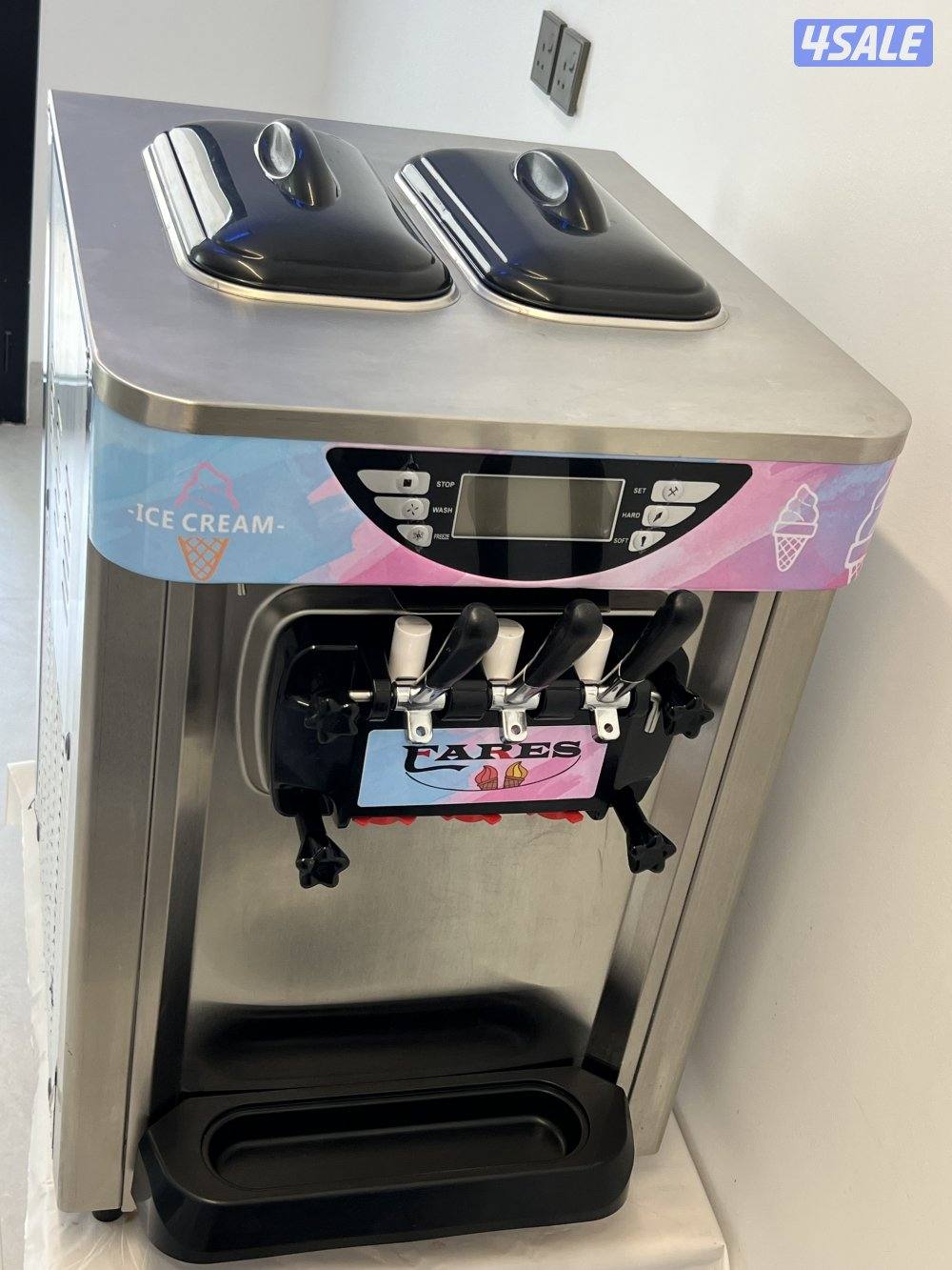 مكينة آيس كريم ٣ نكهات0