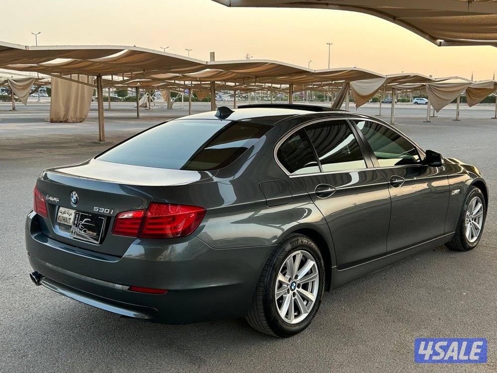 بي ام 530 i - موديل 2013 - صبغ الوكالة - 6 سلندر - وارد الغانم3