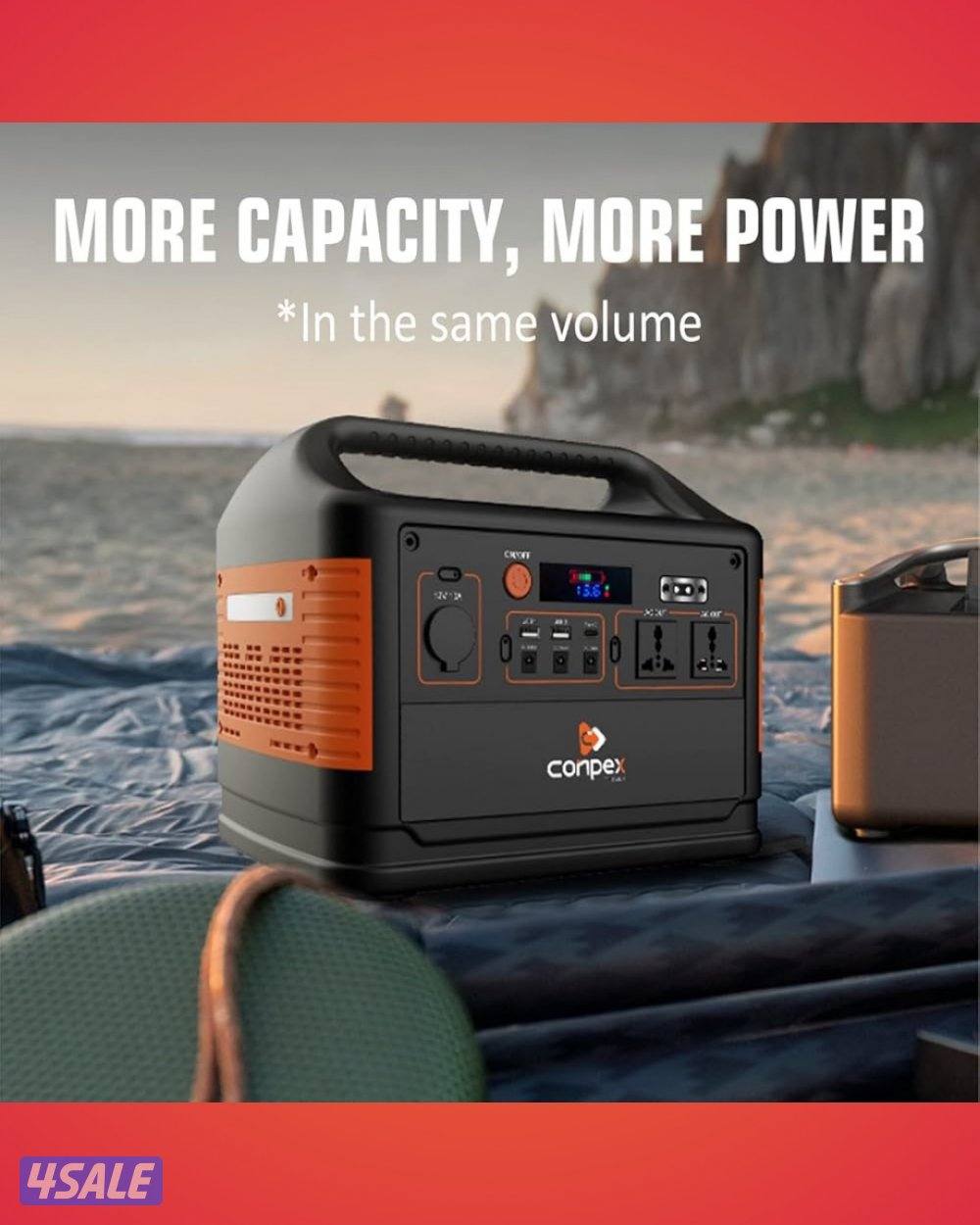 بطارية قوة 1000 واط تنفع حق المكشات والبحر0