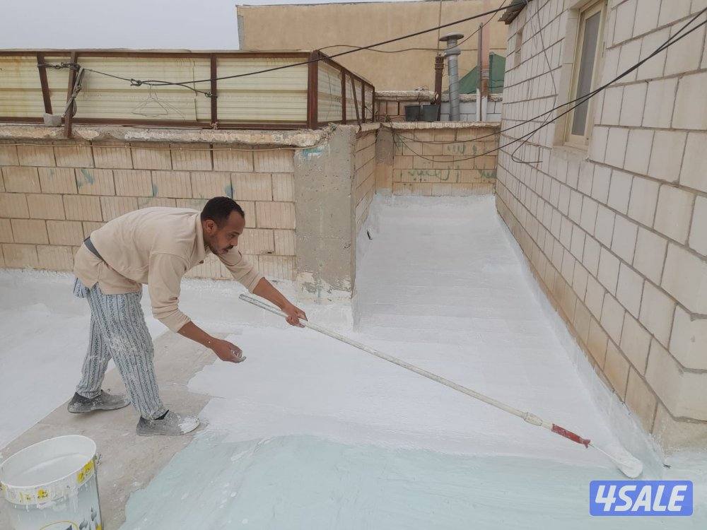 عازل اسطح جيتاروف خرير مياه معجون تشققات اللون الابيض والرمادي10