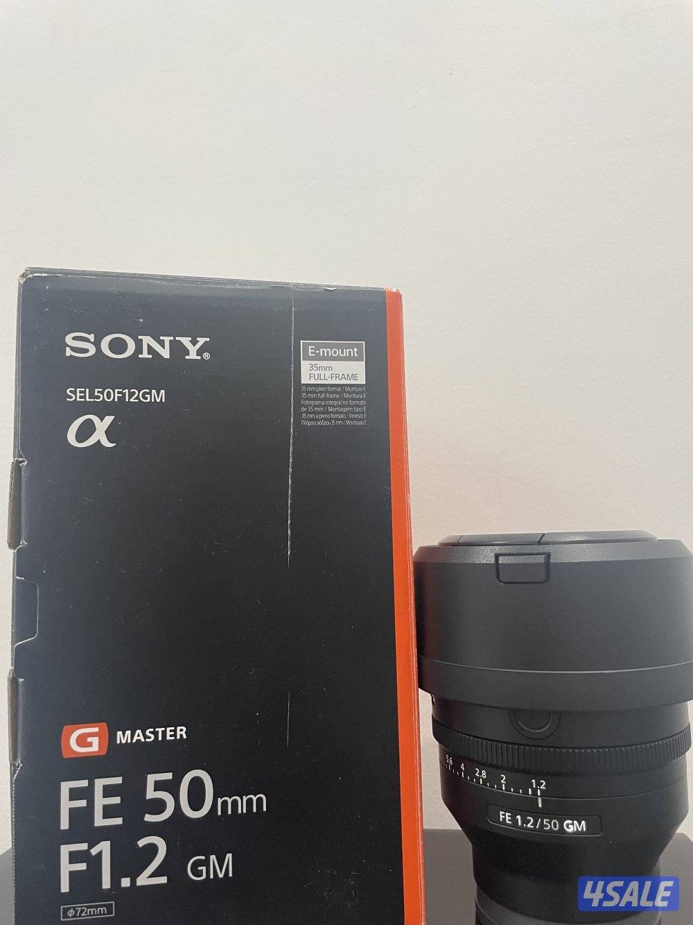 عدسة سوني جي ماستر sony 50 f1.2 Gm0