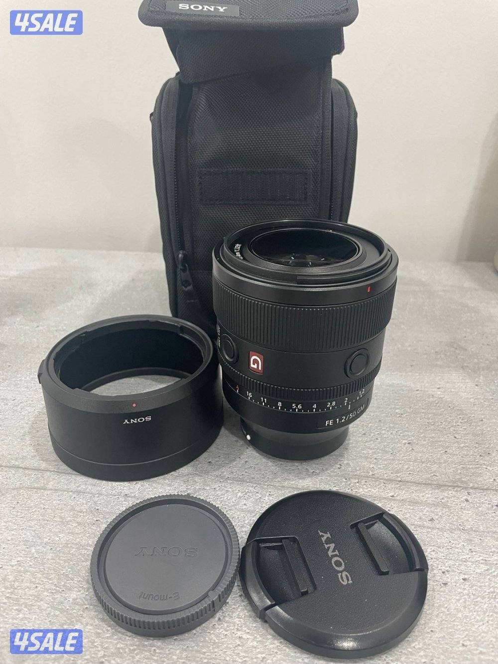 عدسة سوني جي ماستر sony 50 f1.2 Gm2