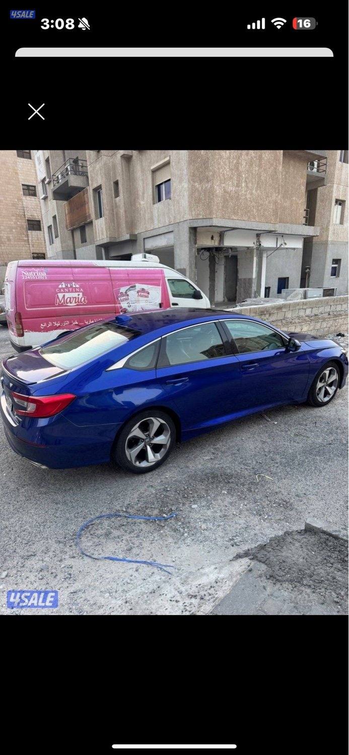للبيع هوندا اكورد ، فئة سبورت ماشي 115 الف ، السيارة نظيفة ، مالك اول5