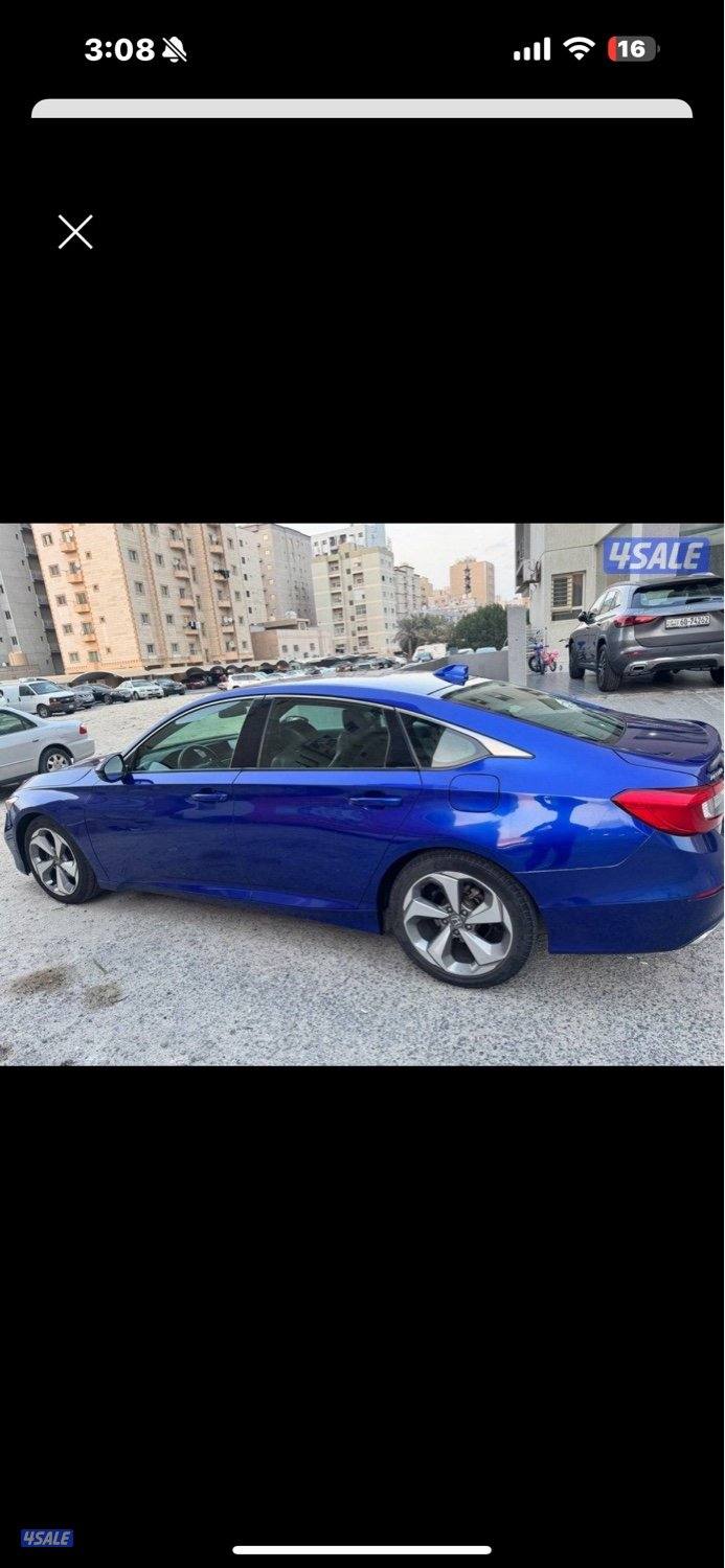 للبيع هوندا اكورد ، فئة سبورت ماشي 115 الف ، السيارة نظيفة ، مالك اول9