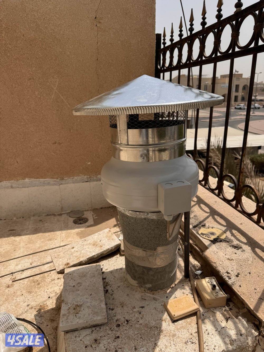 تهوية مركزية وشفاطات مداخن مطابخ0