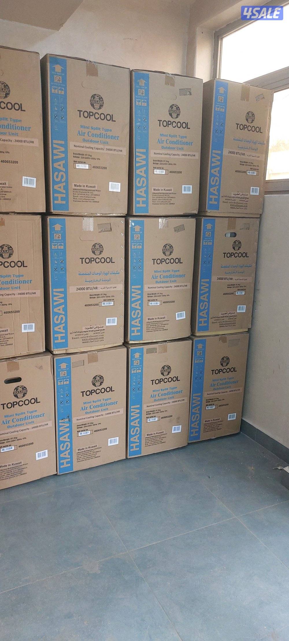 بيع وحدات تكيف مع التركيب والكفاله2