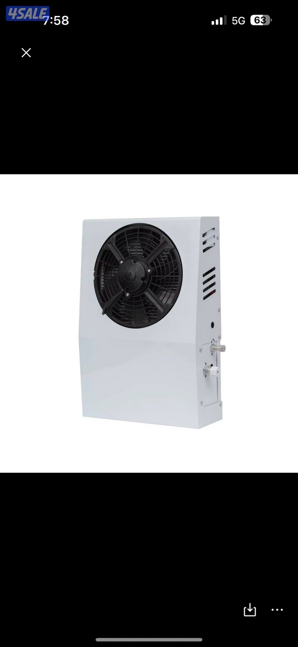 للبيع مكيف يشتغل على بطاريات ١٢فولت1