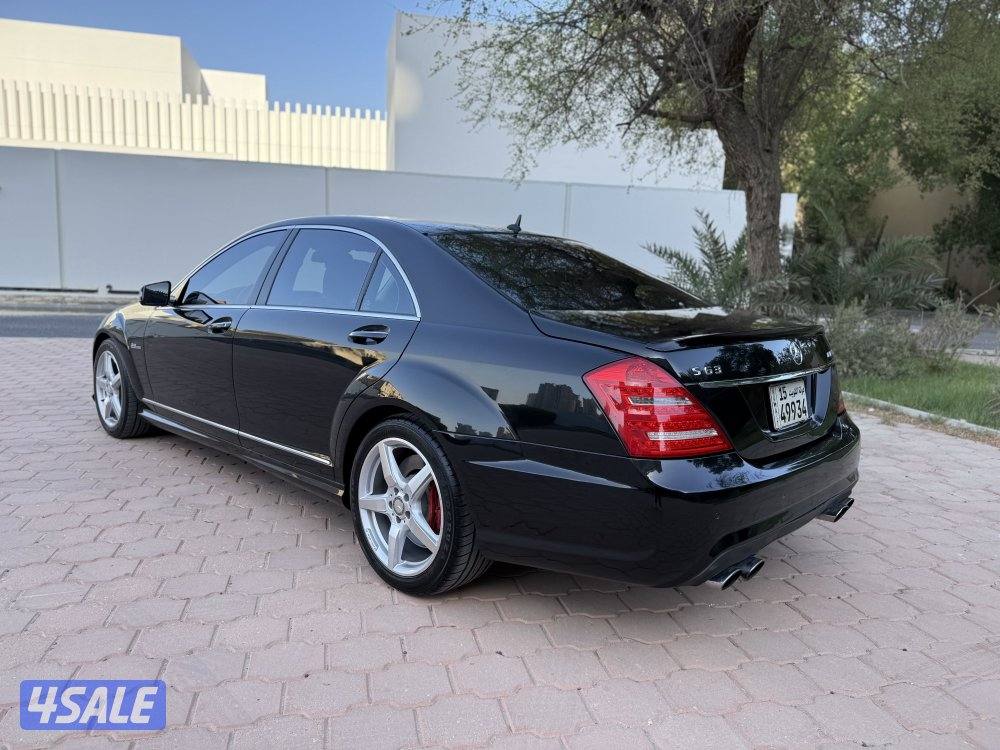 من النوادر S63 AMG اصلي وارد اليابان بحالة نادرة3
