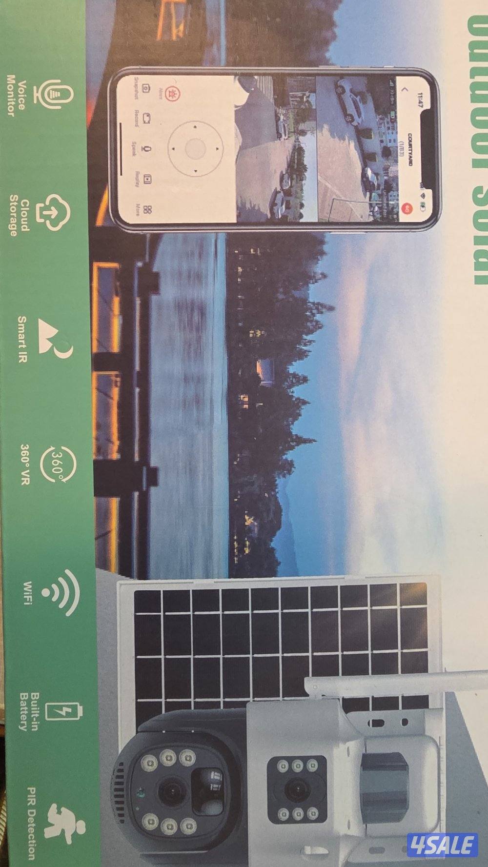 كاميرا مراقبه بالطاقه الشمسيه1