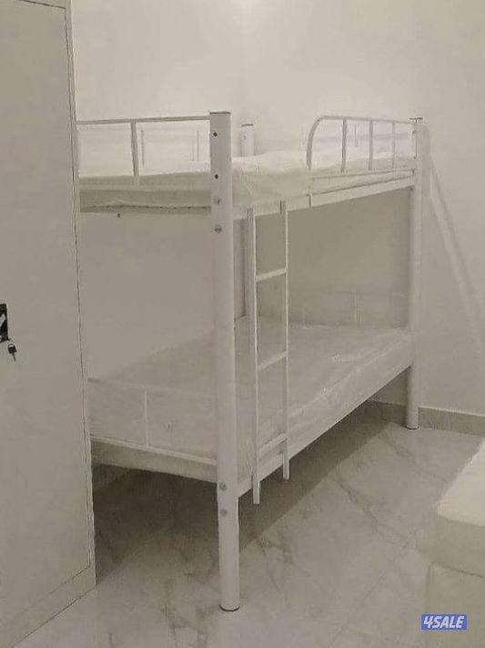 سراير حديد جديد للعمالة المنزلية بفرشات طبيه2