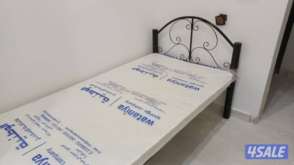 سراير حديد جديد للعمالة المنزلية بفرشات طبيه6