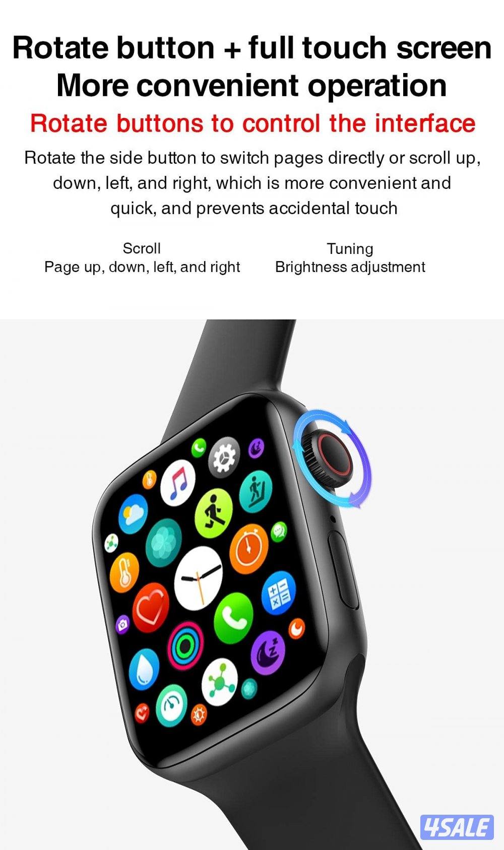 جديد اصغر قياس ساعة كوبي آبل + هدية🎁5