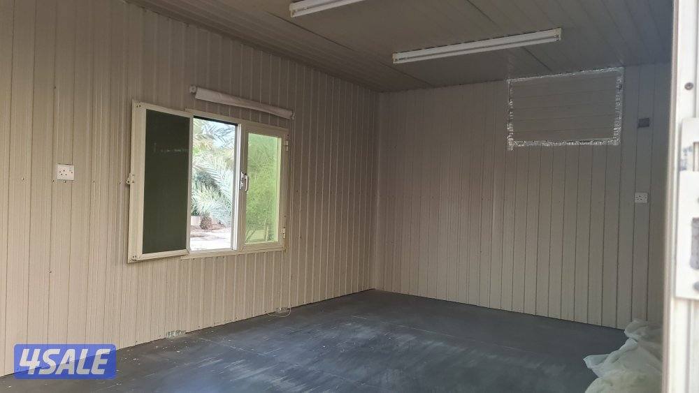 شالية 3.5 × 7 متنقل + حمام + مطبخ1