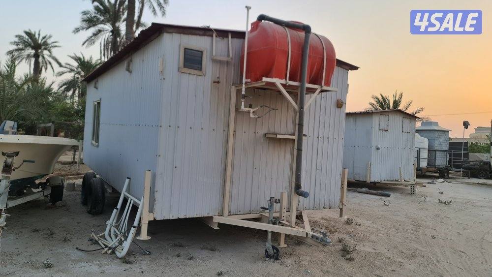 شالية 3.5 × 7 متنقل + حمام + مطبخ5