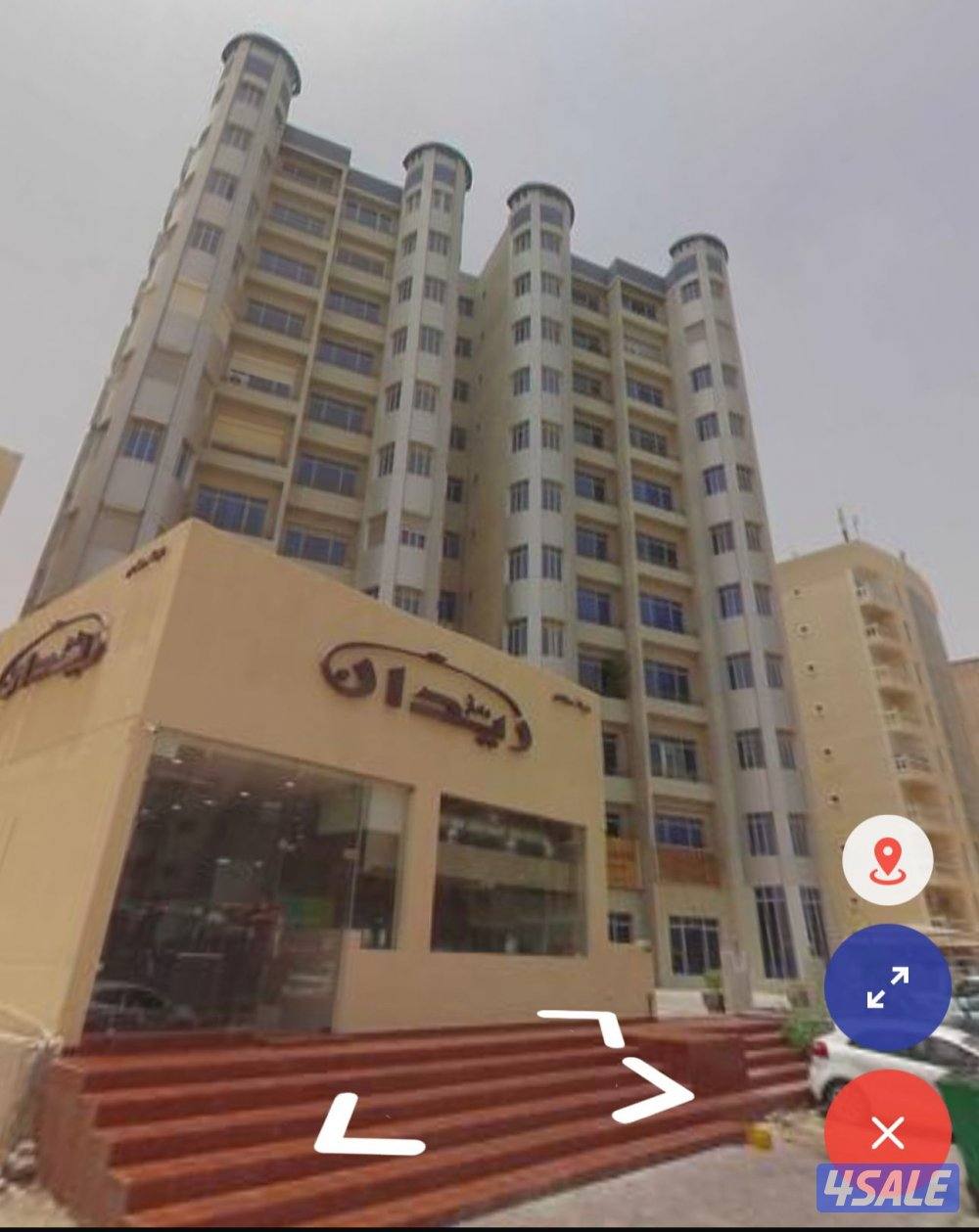 للبيع شقة  أبوحليفة بأبراج وثرة إطلالة بحرية وتطابق بنك الإئتمان2