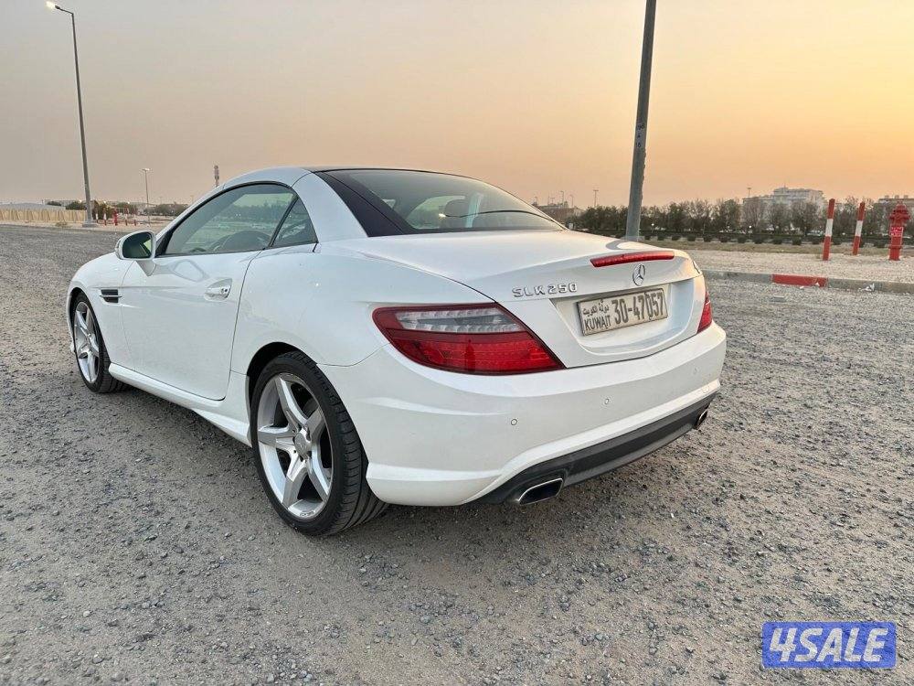 مرسيدس SLK 250 صبغ وكالة بحالة الوكالة1