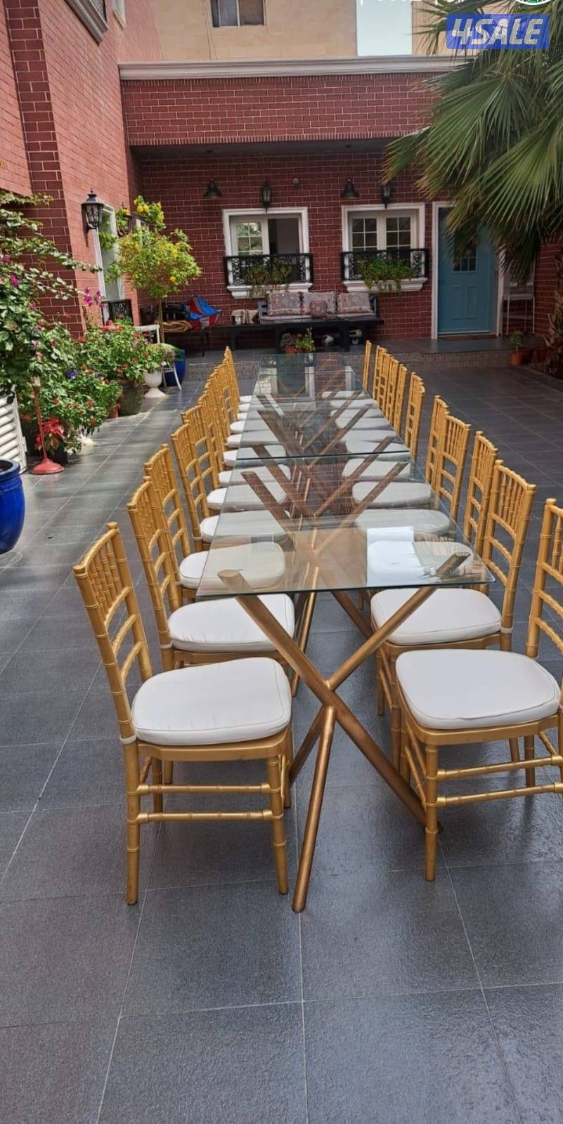 كراسي طاولات كنف كوشة عرس مكيفات تسكيرة زينة زوالي تسكيرة6