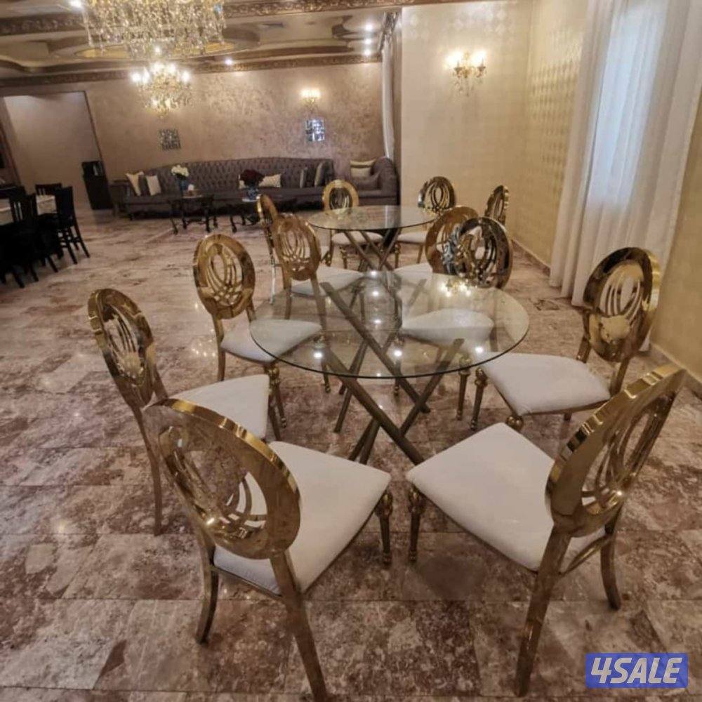 كراسي طاولات كنف كوشة عرس مكيفات تسكيرة زينة زوالي تسكيرة7