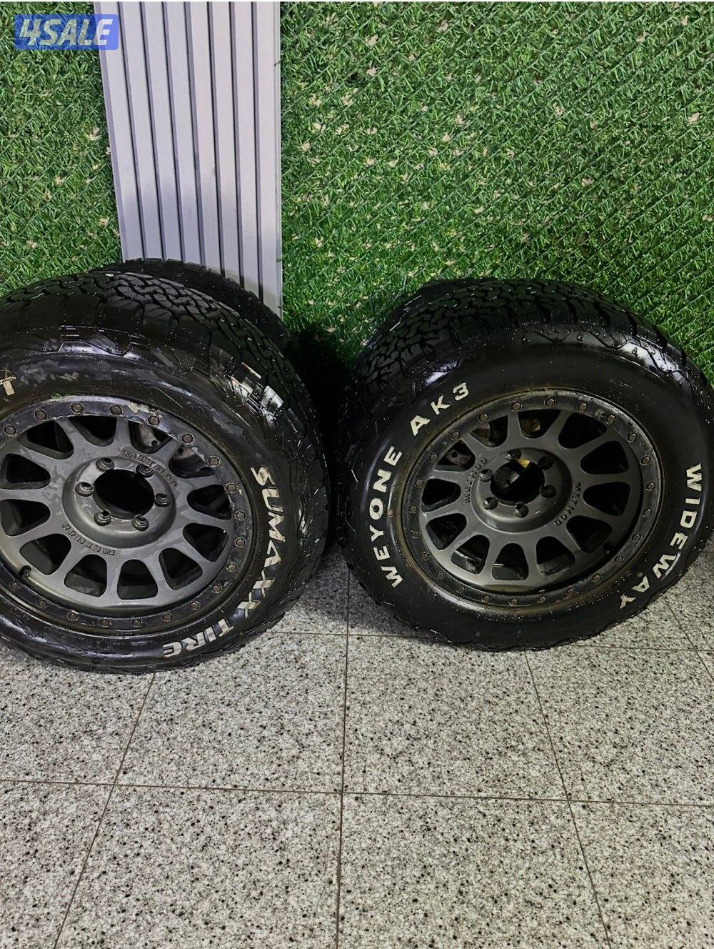 للبيع ٤ رنقات تاهو ٢٠٠٨0