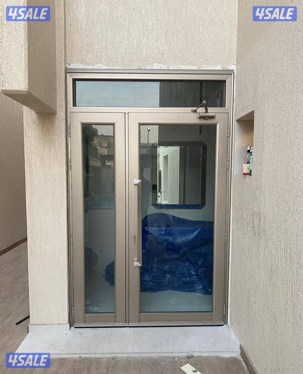 شغل المنيوم باب دريشة شتر سكريت جام شغل تصليح تفصال جديد وحماية3