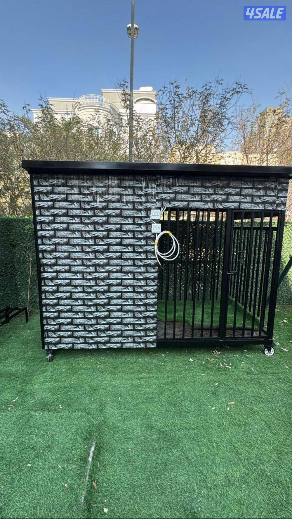 اقفاص حيوانات تنفيذ وجاهزه عزل حراري ومتحرك مع كهربا وشفاط7