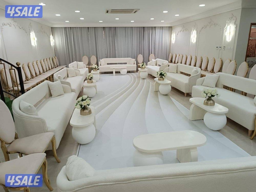 تأجير قنفات تسكير وطاولات🇦🇪🇦 وجميع مستلزمات الأفراح2