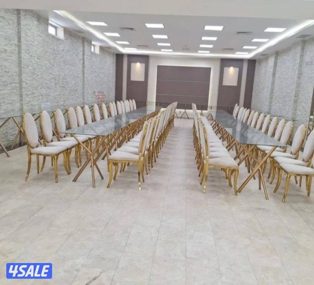 تأجير قنفات تسكير وطاولات🇦🇪🇦 وجميع مستلزمات الأفراح6