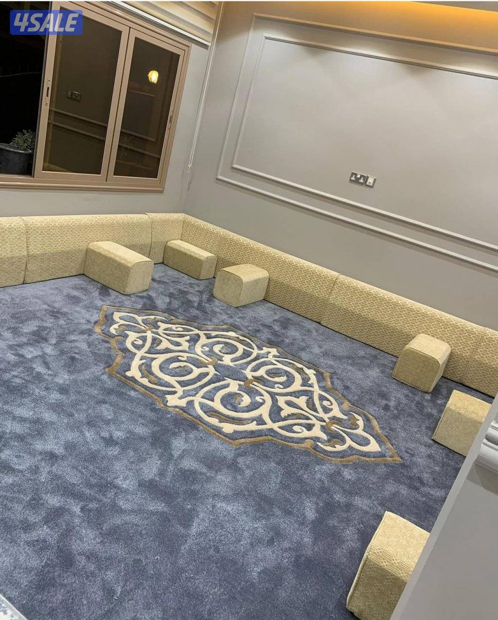 متوفر عندنا جميع أنواع السجاد التركي يوجد باركيه ارضيات ومساند ضهر0