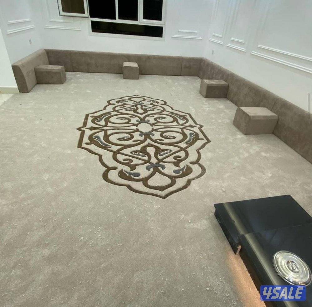 متوفر عندنا جميع أنواع السجاد التركي يوجد باركيه ارضيات ومساند ضهر1