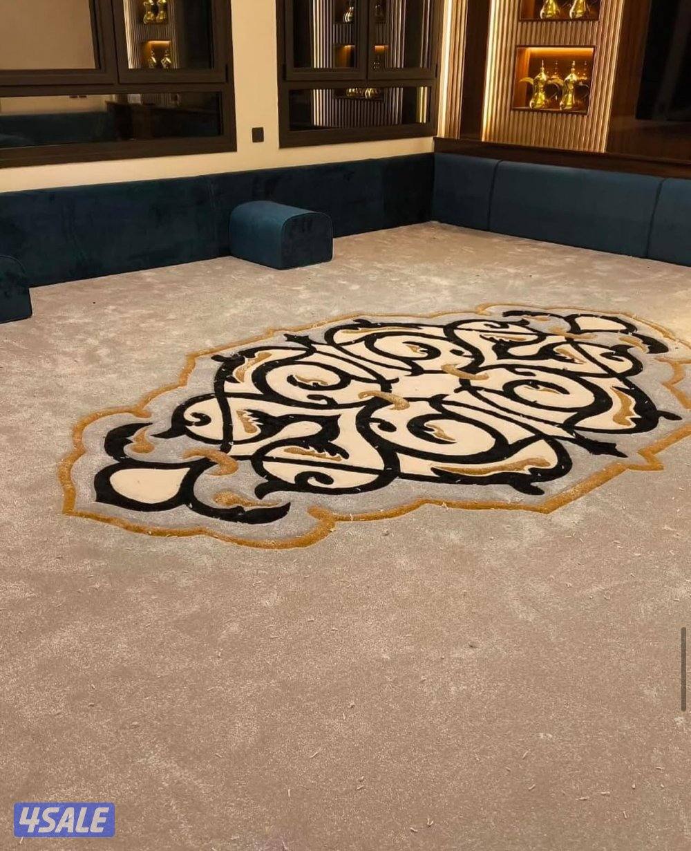 متوفر عندنا جميع أنواع السجاد التركي يوجد باركيه ارضيات ومساند ضهر2
