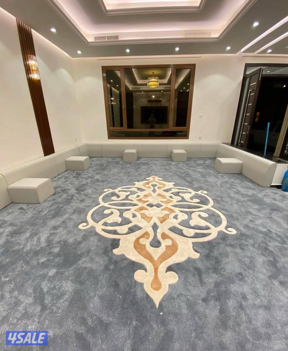 متوفر عندنا جميع أنواع السجاد التركي يوجد باركيه ارضيات ومساند ضهر4