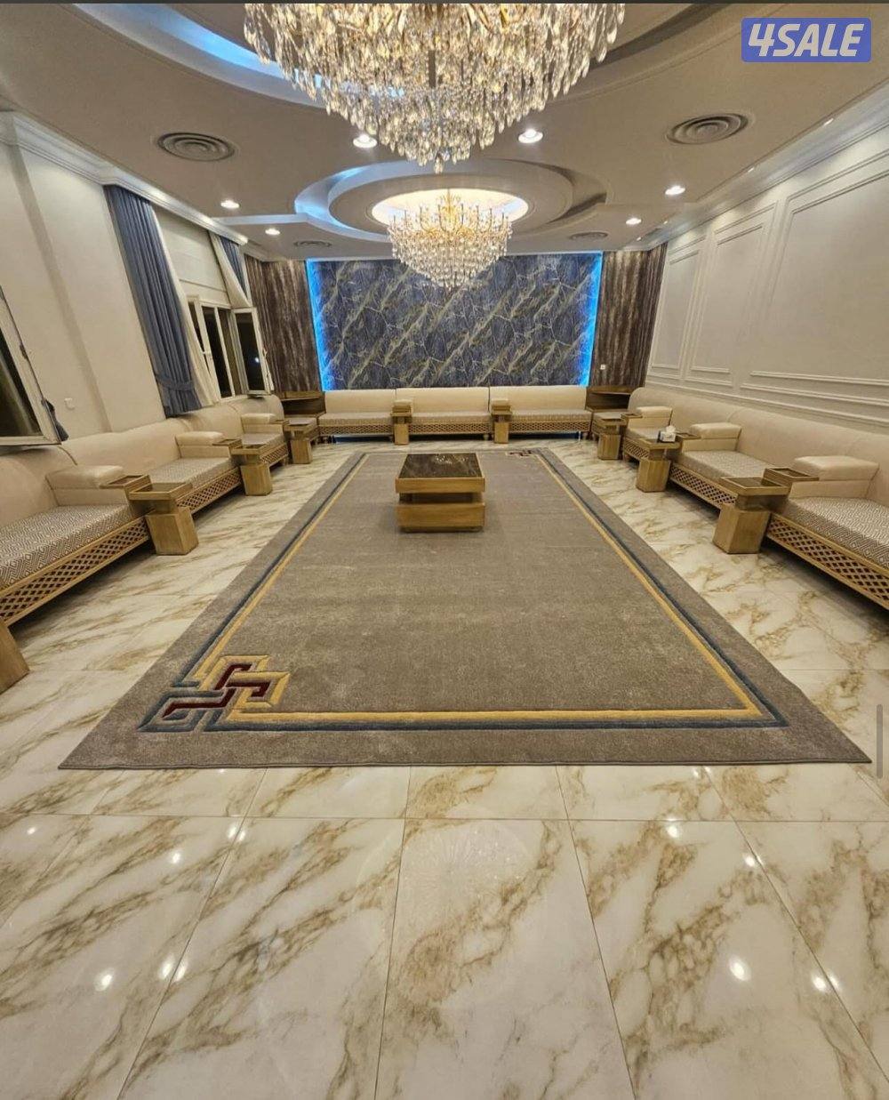 متوفر عندنا جميع أنواع السجاد التركي يوجد باركيه ارضيات ومساند ضهر5