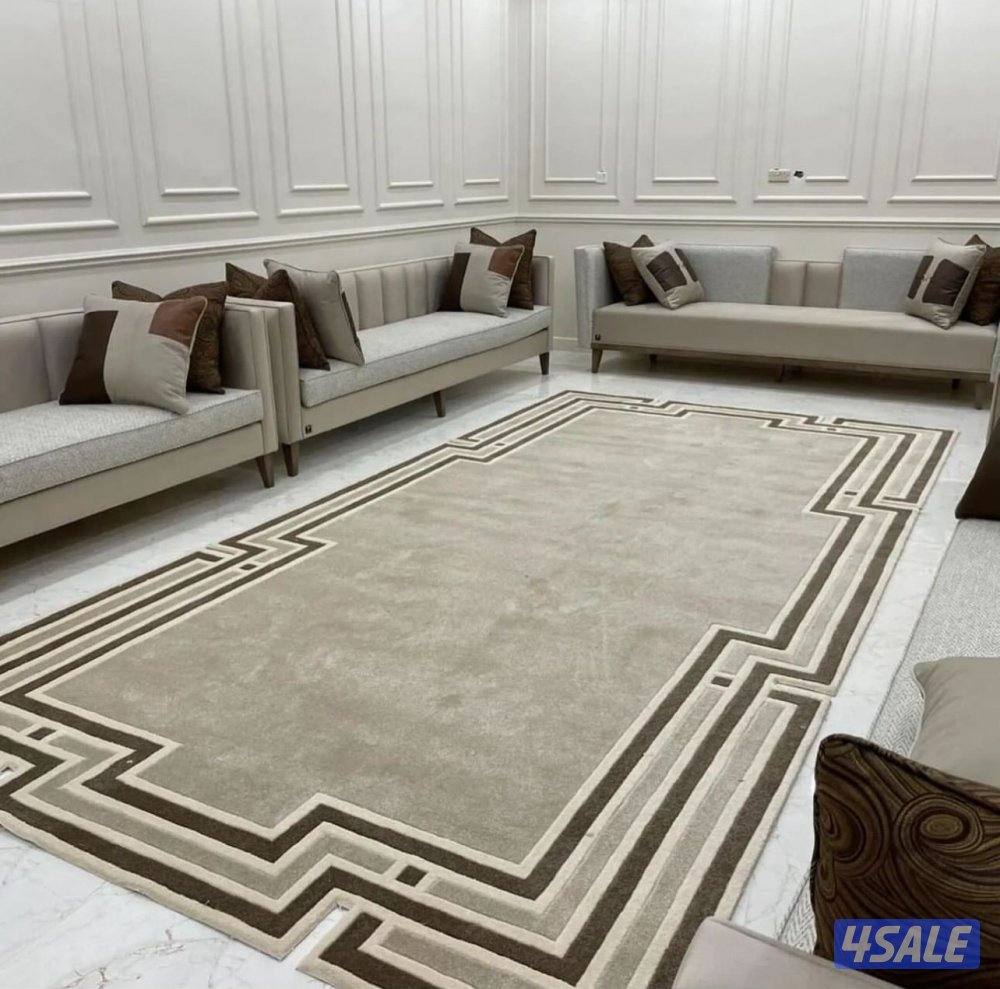 متوفر عندنا جميع أنواع السجاد التركي يوجد باركيه ارضيات ومساند ضهر8