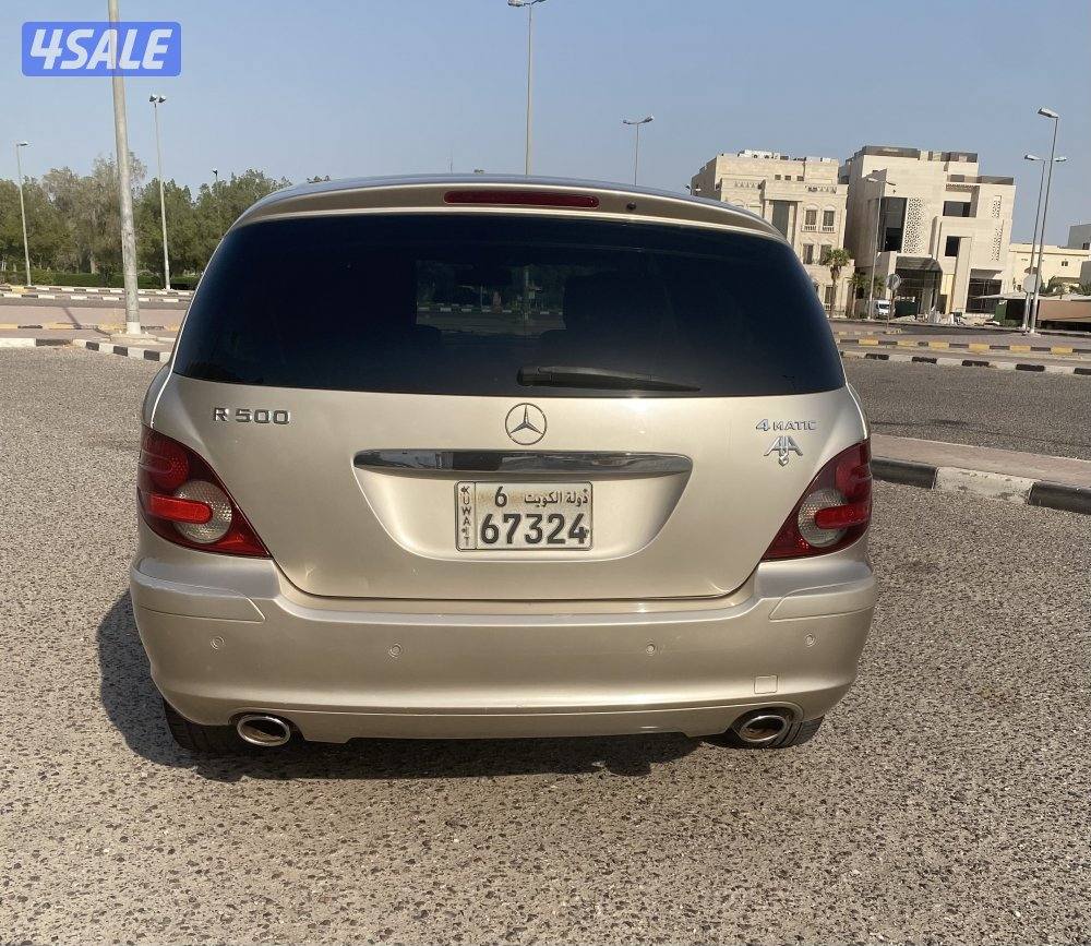 مرسيدس R 500 موديل 2006 وارد وكالة لكويت كامل  المواصفات ماشي 267 ألف7