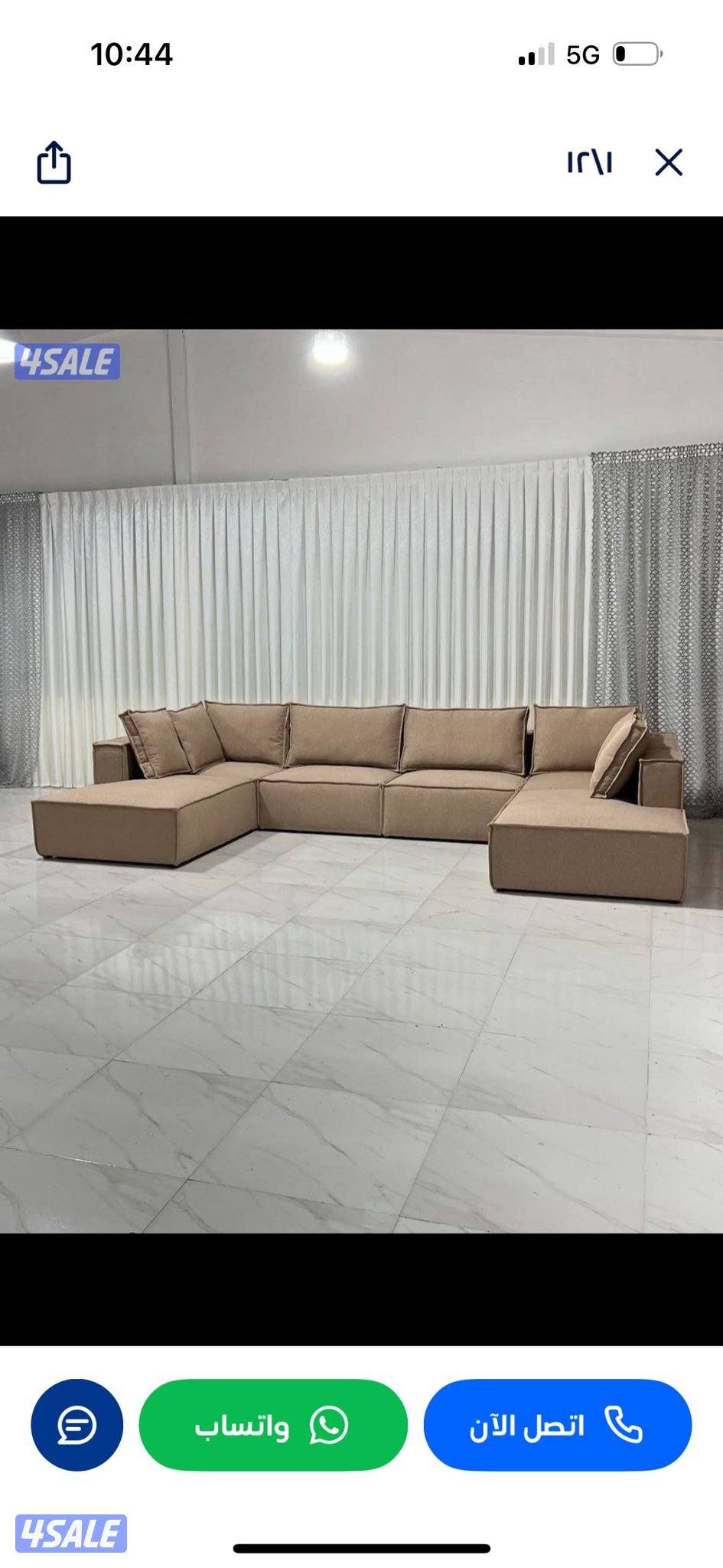 ستائر وتنجيد كنب جلسات غنفات2